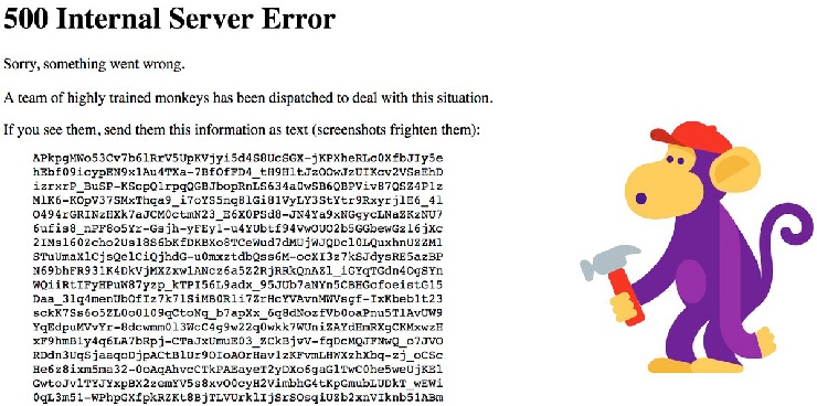 error 500 youtube
