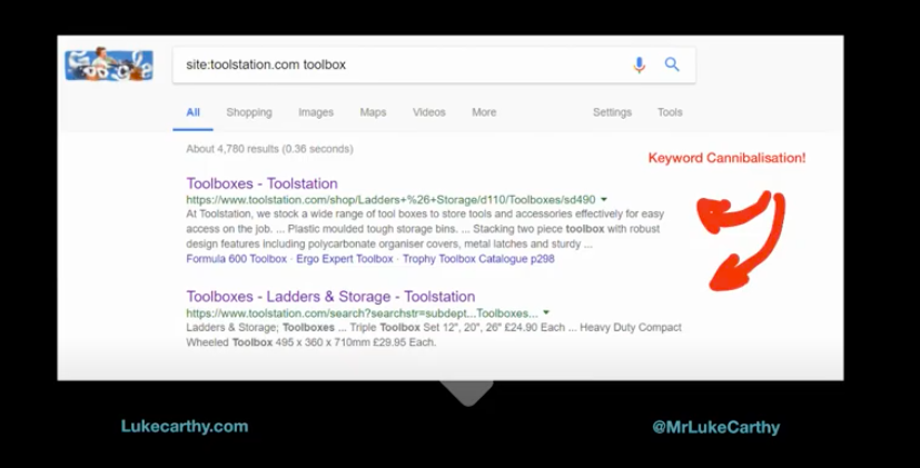 Google_Serps_Cannabalisation_example_TheToolStation